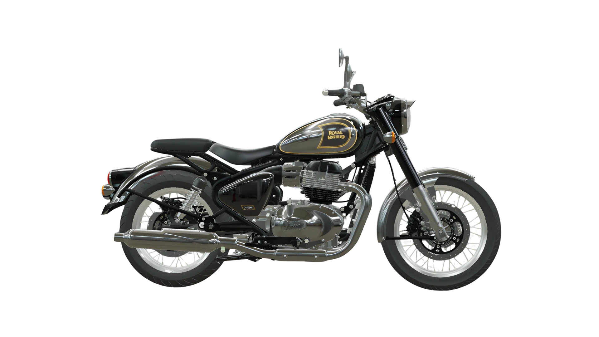 classic 650 right side view
